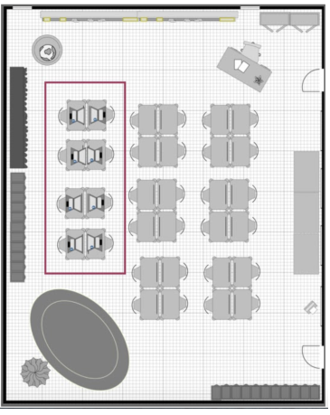 How do I configure my classroom space?